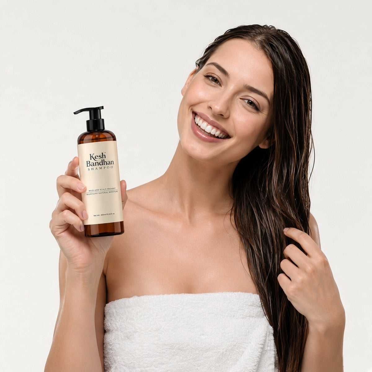 Keshbandhan Ayurvedic Shampoo 300ml | Reduces Hair Fall