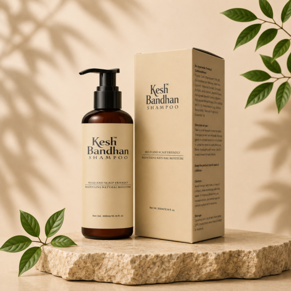 hairshampoo Keshbandhan Ayurvedic Shampoo 300ml | Reduces Hair Fall