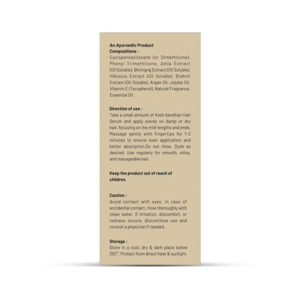 serum2 Keshbandhan Hair Serum 50ml | Hair Growth & Damage Repair