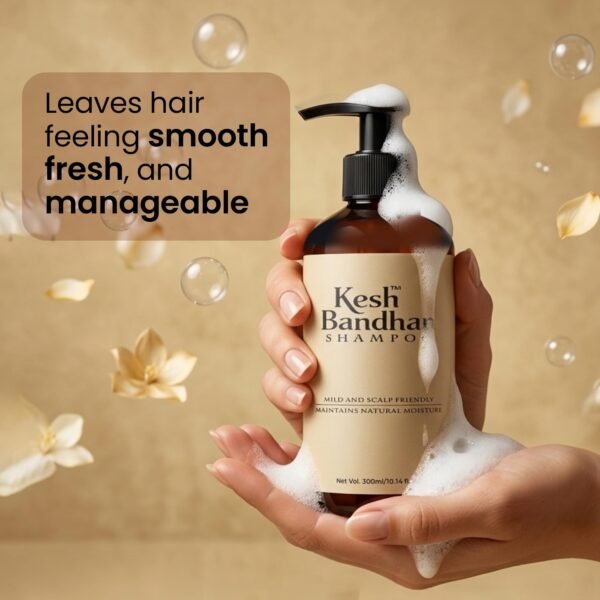 shampoo7 Keshbandhan Ayurvedic Shampoo 300ml | Reduces Hair Fall