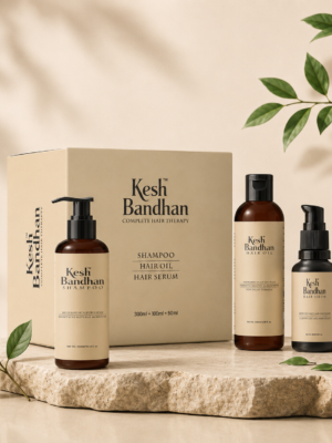 Keshbandhan Hair Care Combo | Shampoo, Oil & Serum | Pack of 3
